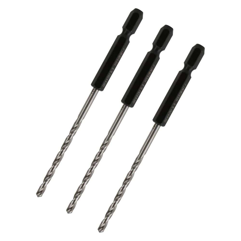 藤原産業　ＳＫ１１　六角軸鉄工用月光ドリル　３本入り　３．３ｍｍ　ＦＳ６ＳＧＫ３Ｐ３．３