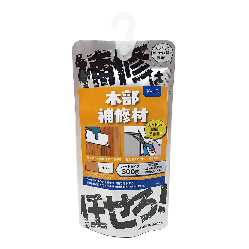 家庭化学　木部補修材　ハードタイプ　ラワン　３００ｇ　Ｋ－１３