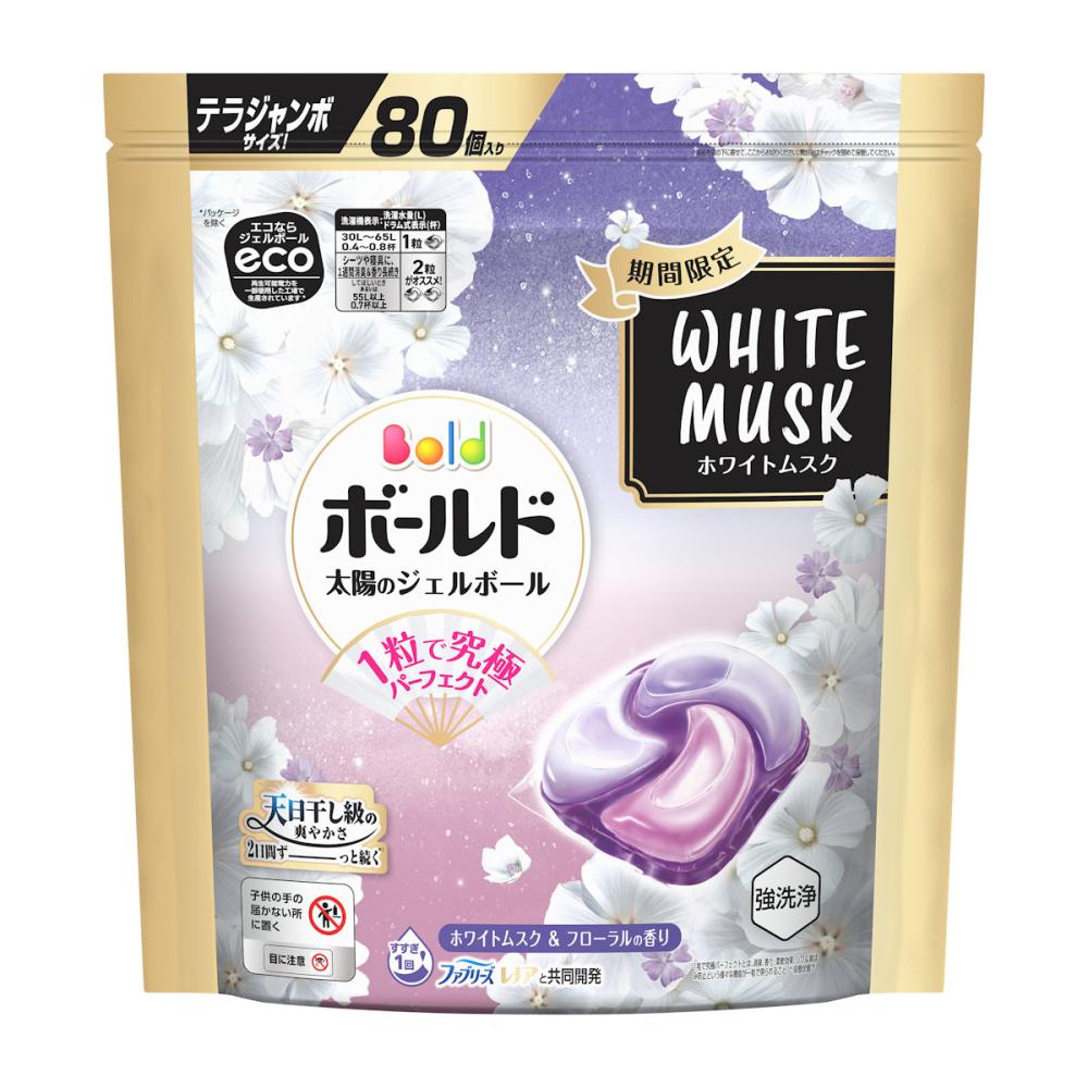 P＆G ボールドジェルボール4D ホワイトムスクの香り 詰め替え用
