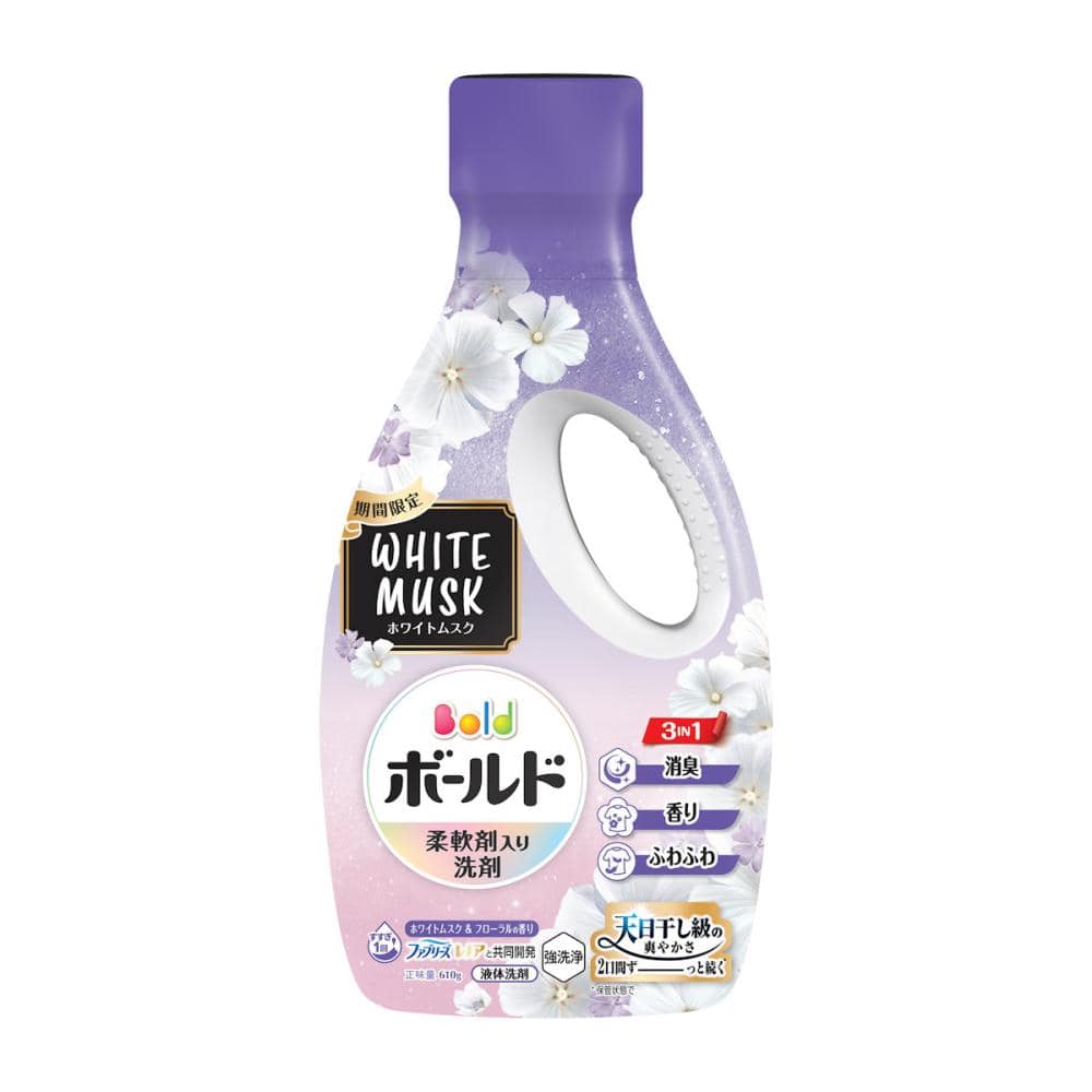 Ｐ＆Ｇ　ボールドジェル　ホワイトムスクの香り　本体　６１０ｇ