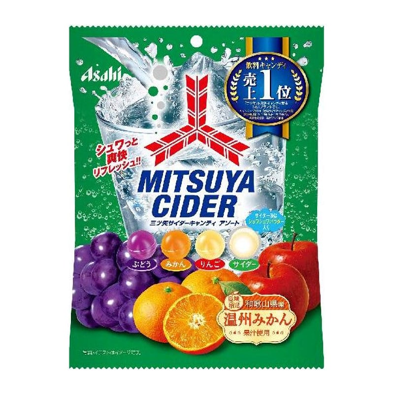 アサヒグループ食品　三ツ矢サイダーキャンディ１１２ｇ