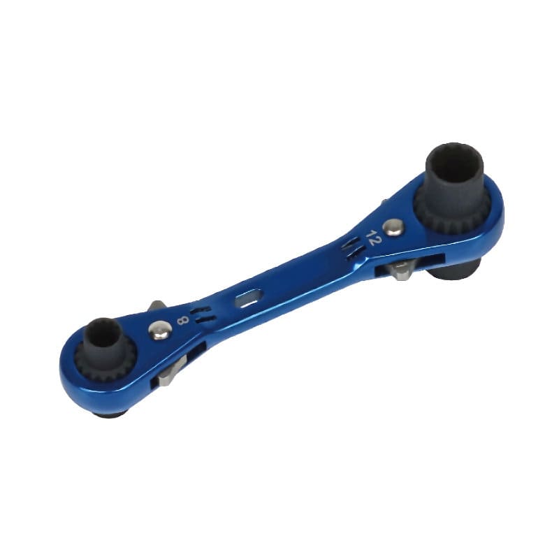 デンサン　両口ダブルソケットレンチ（ショートタイプ）　ＤＲ－０８１３Ｓ－ＦＡ