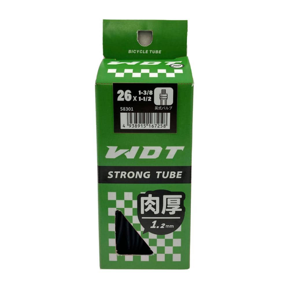 ＷＤＴ　ストロングチューブ　英式　１．２ｍｍ　２６ｘ１－３／８、１－１／２