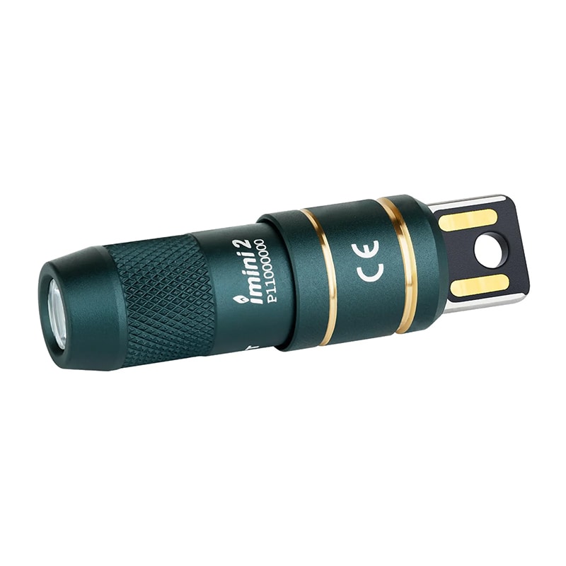 ＯＬＩＧＨＴ×ＳｅｅＳｅａＪａｐａｎ　懐中電灯　アルミ合金　ミニキーホルダーライト　タイプＡ　エルフブルー　Ｉｍｉｎｉ２－ＥＢ