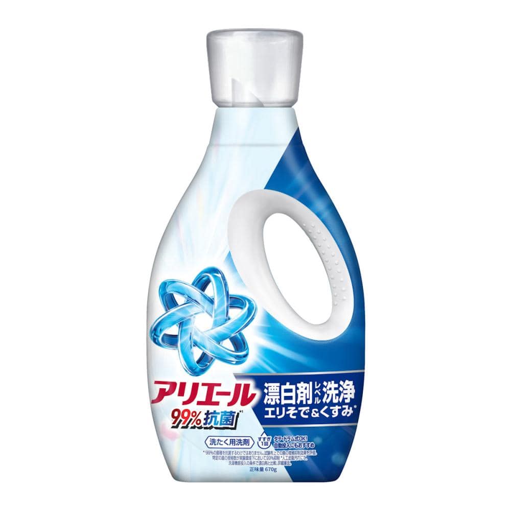 P＆G アリエールジェル部屋干し＆スポーツ 本体 670g の通販