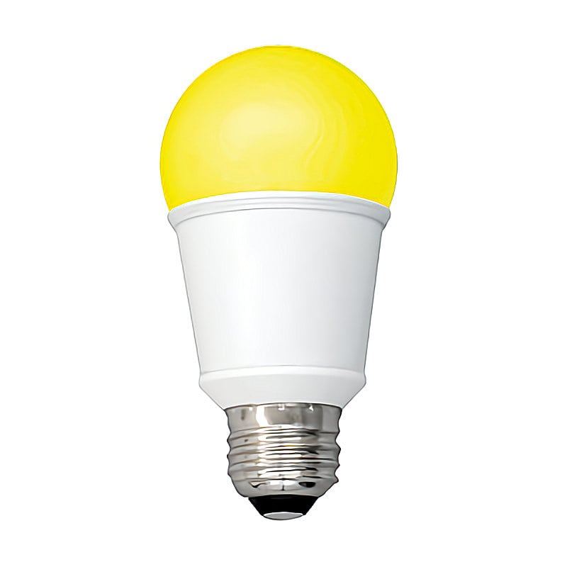 農業向けＬＥＤ黄色電球　ＬＤＡ８ＡＧＲＩＹ－Ｇ／Ｓ－ＶＦ