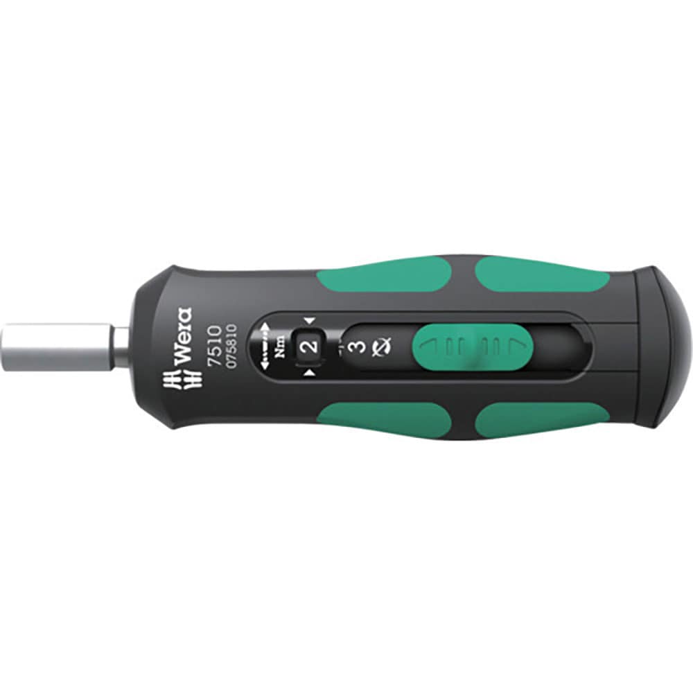 Ｗｅｒａ　７５１０　差替式クラフトフォームセーフトルクドライバー、　１－３Ｎｍ　０７５８１０＿