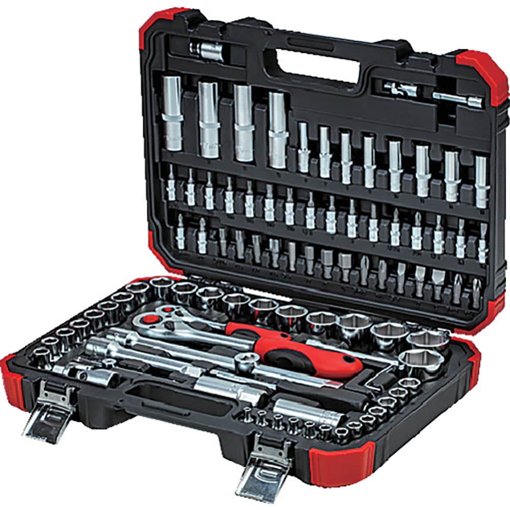 ＧＥＤＯＲＥ　ソケットレンチ・ビットセット　差込角１／２・１／４　９４点　３３０００５７＿