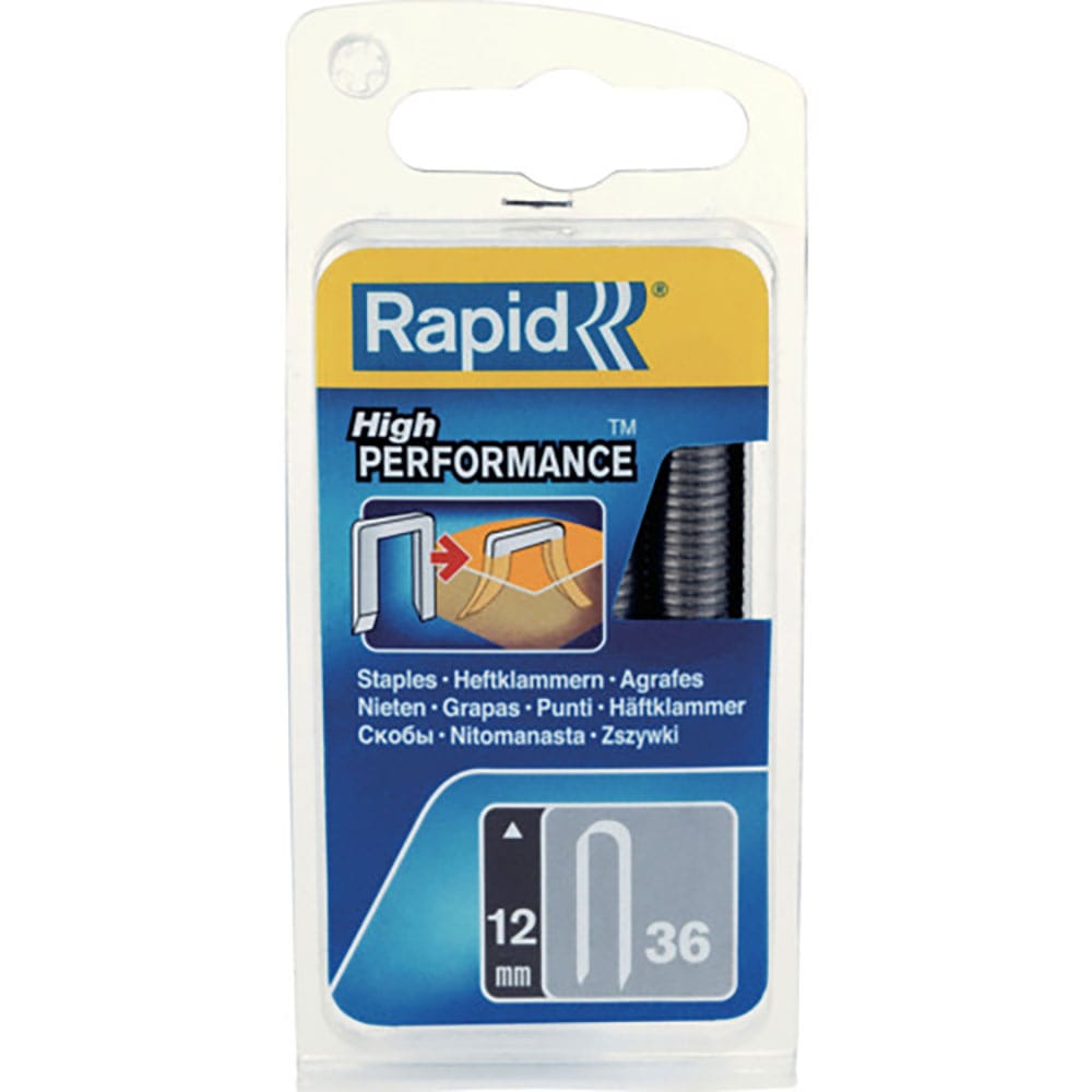 Ｒａｐｉｄ　タッカー用ケーブルステープル　ラピッド　３６型　足長１２ｍｍ（８６４本入）　４０１０９＿