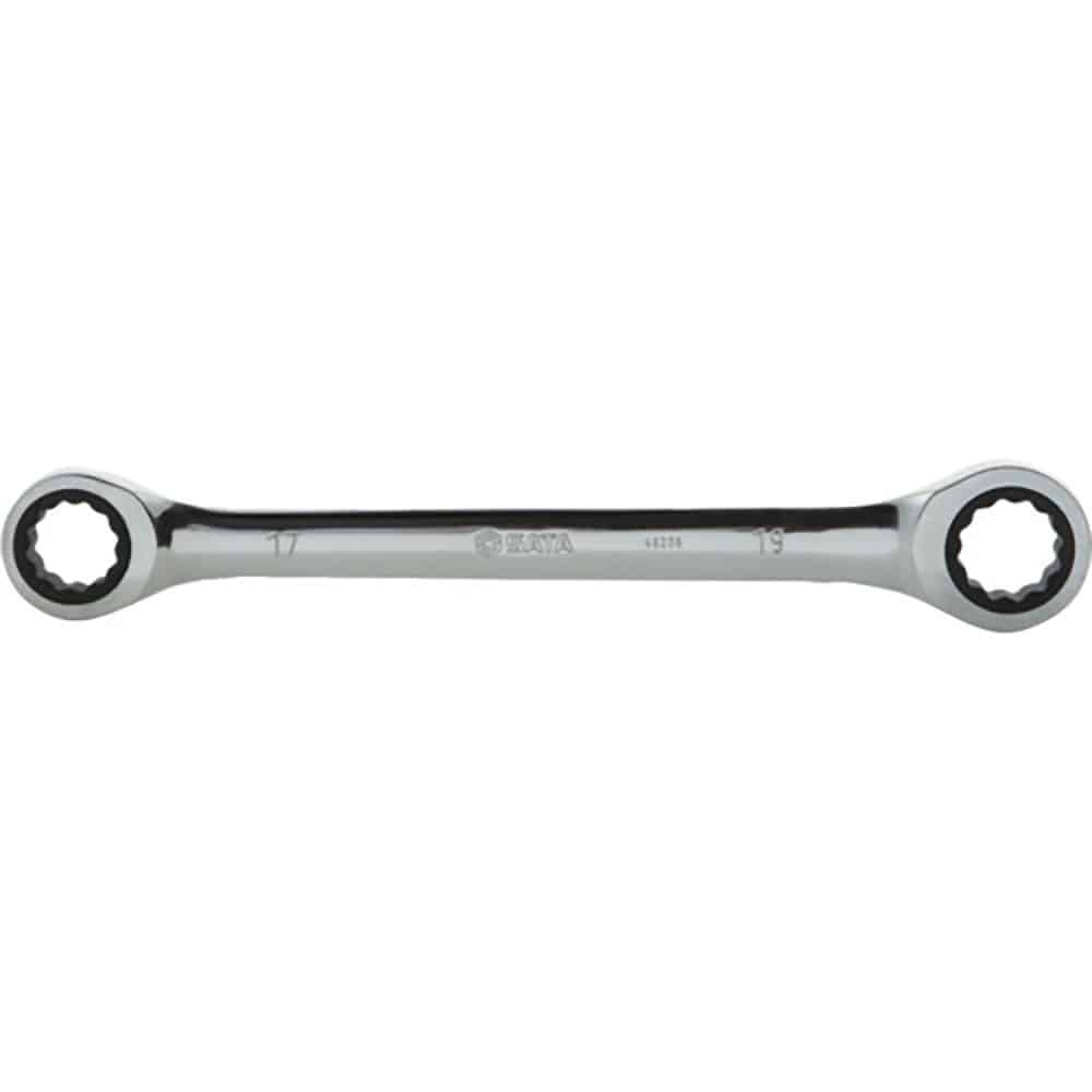 ＳＡＴＡ　両口ラチェットレンチ　２２×２４ｍｍ　４６２０７＿