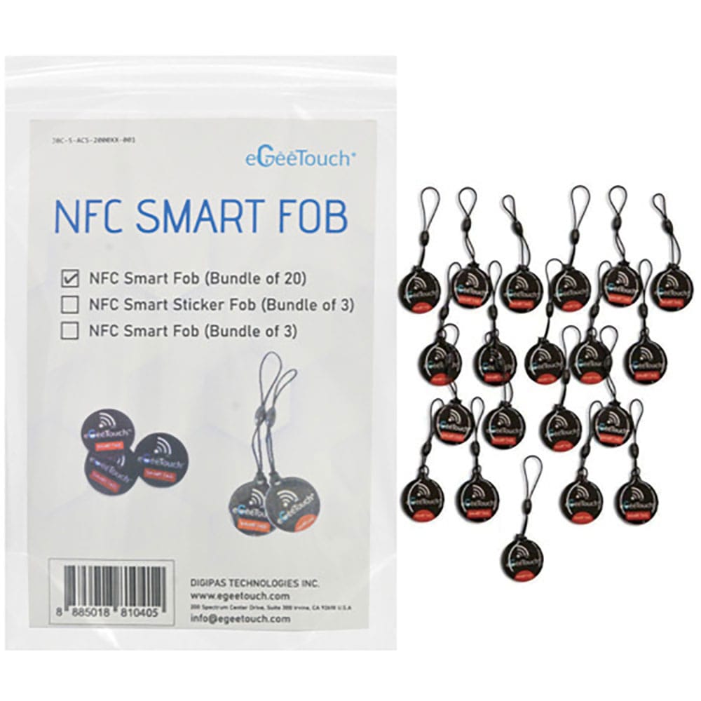 ＪＳＢＴＥＣＨ　ｅＧｅｅＴｏｕｃｈＮＦＣ　スマートタグ（２０枚お得セット）　５ＡＣＳ２０００２０＿