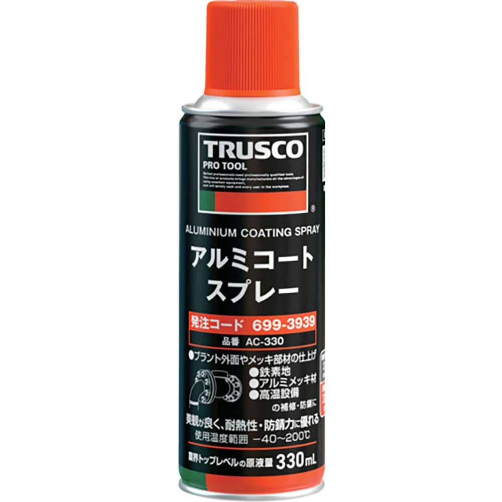 ＴＲＵＳＣＯ　【２０２６年８月入荷予定】アルミコートスプレー　３３０ｍｌ　ＡＣ３３０＿
