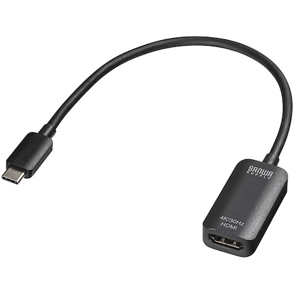 ＳＡＮＷＡ　ＵＳＢ　Ｔｙｐｅ　Ｃ－ＨＤＭＩ変換アダプタ（４Ｋ／３０Ｈｚ）　ＡＤＡＬＣＨＤ０２＿