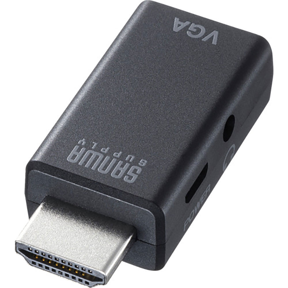 ＳＡＮＷＡ　ＨＤＭＩ－ＶＧＡ変換アダプタ（オーディオ出力付き）　ＡＤＨＤ２５ＶＧＡ＿