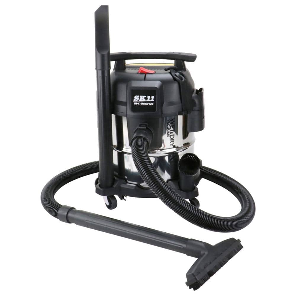 藤原産業 SK11 乾湿両用掃除機 ステンレスタンク 静音 SVC