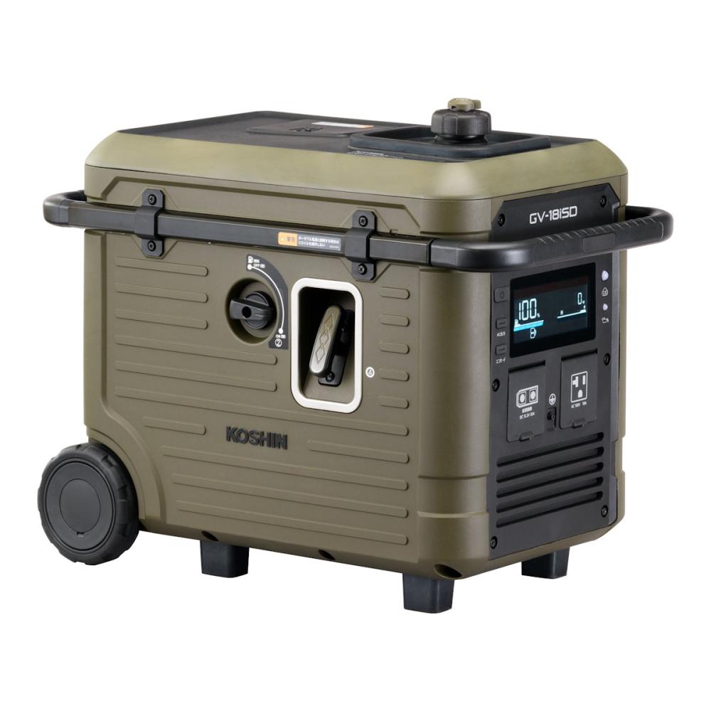 工進 インバーター発電機 1700W GV－18iSD の通販