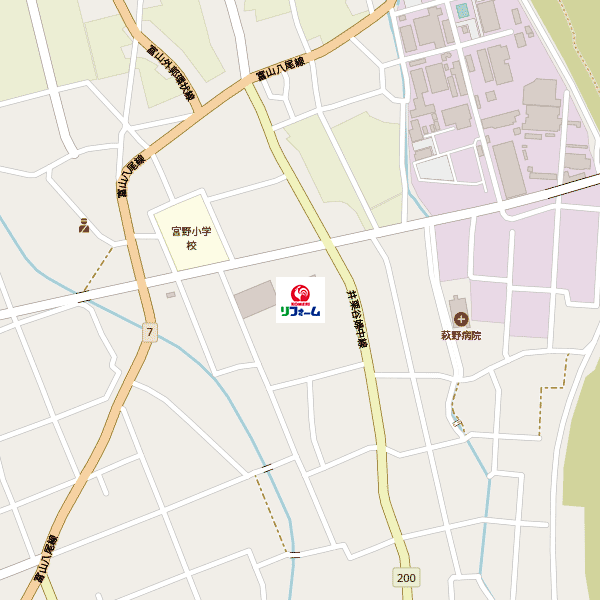 コメリリフォーム宮野店周辺