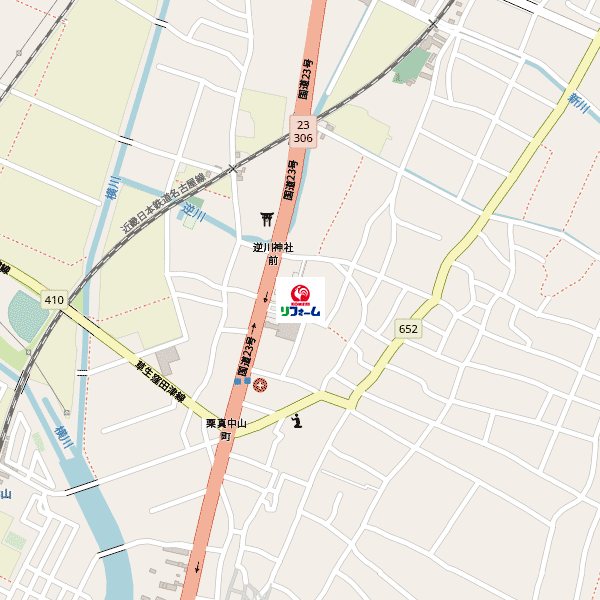 コメリリフォーム白塚店周辺