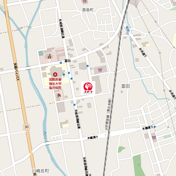 コメリハード＆グリーン矢板店ＰＲＯ※１２月２１日オープン予定周辺