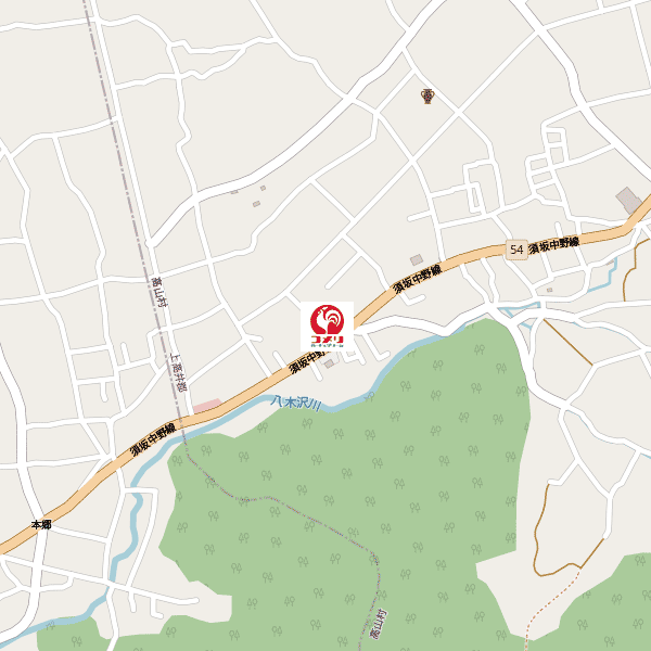 コメリハード＆グリーン高山店周辺