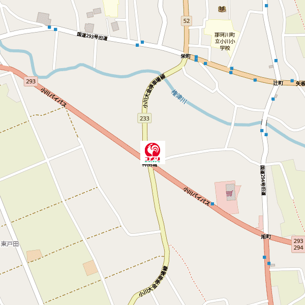 コメリハード＆グリーン小川店（栃木県）周辺