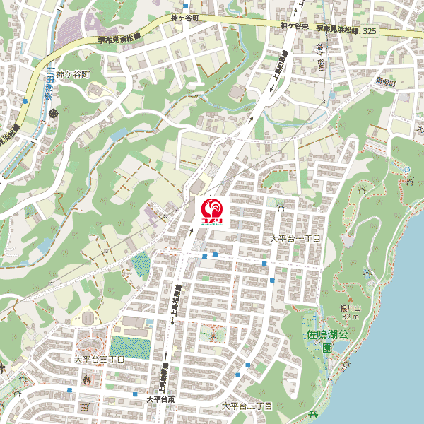 コメリハード＆グリーン浜松大平台店※８月上旬オープン予定周辺