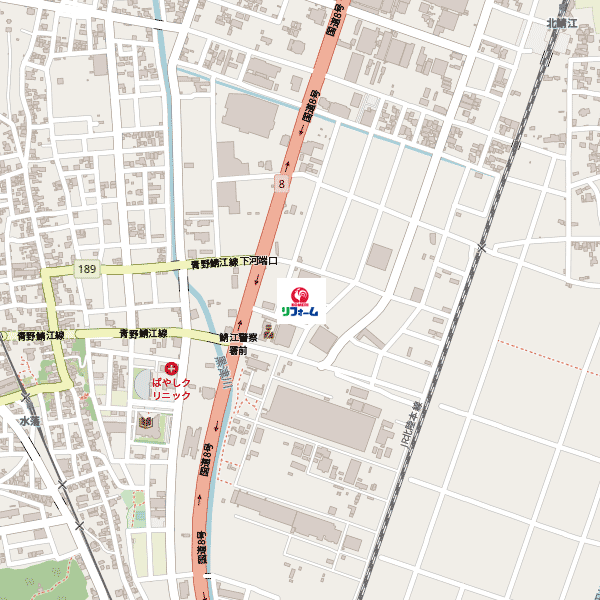 コメリリフォーム鯖江店周辺