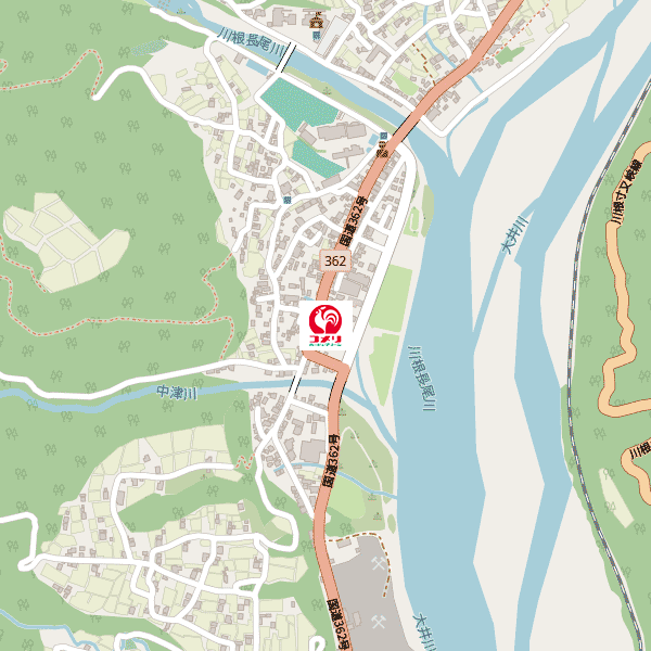 コメリハード＆グリーン川根本町店※２月１８日（水）オープン周辺