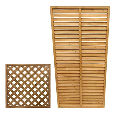 ライトブラウンラティス