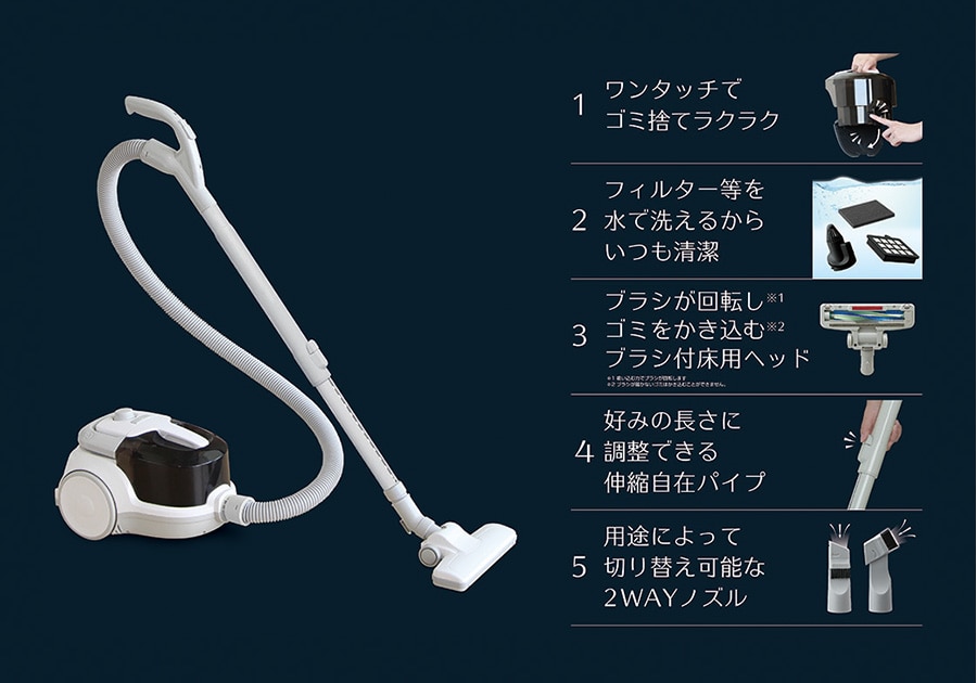 サイクロンクリーナー VC-201