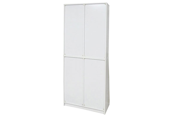 こだわりの背面化粧板仕上げ