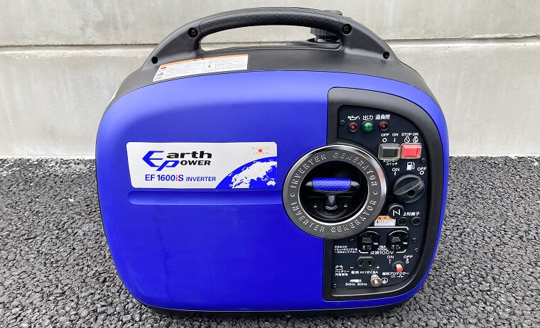 EF1600iSを風通しの良い場所に置いた写真