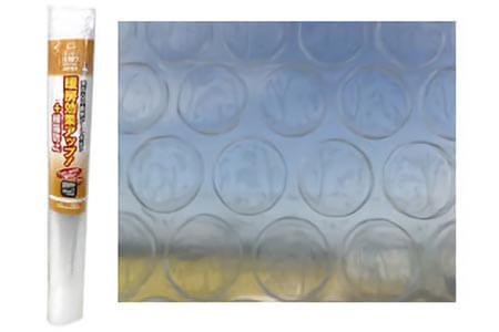 窓ガラス断熱シート　水貼り