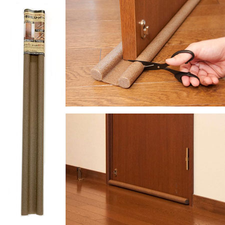 すきま風ストッパー　ドア用　BR