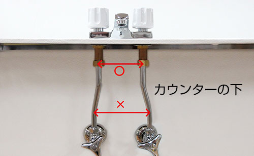 間隔を測る