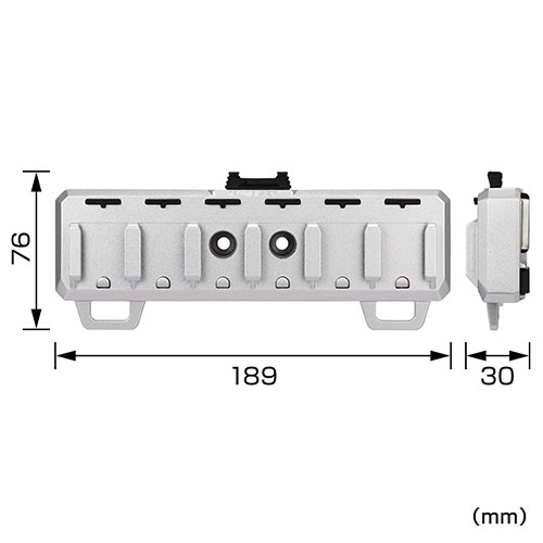 セフホルダー金属建材用 マグネット式 金属 6連_04