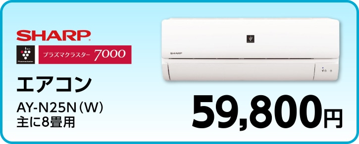 SHARP エアコン AY-L25N(W)