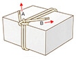ロープの結び方ロープの両端を結ぶ「かます結び」