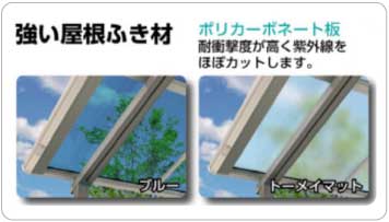 強い屋根ふき材