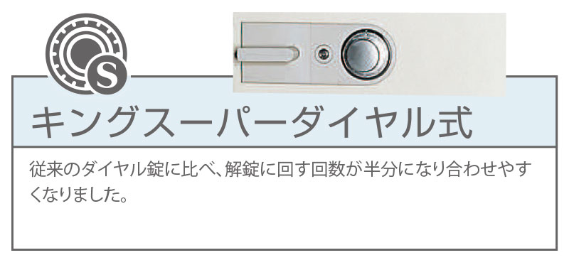 キングスーパーダイヤル式