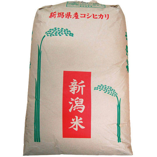 令和四年産新米　新潟県産コシヒカリ　一等米　玄米　30kg
