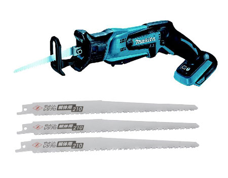 18V充電式レシプロソー+解体用替刃