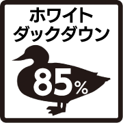 フランスホワイトダックダウン85％