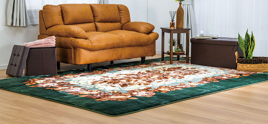 あったかリビングラグ特集