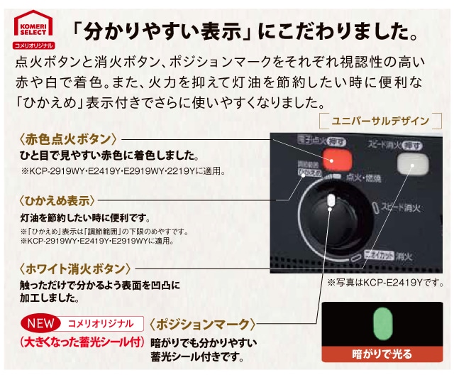 コメリ　オリジナル　コロナ　KCPシリーズ