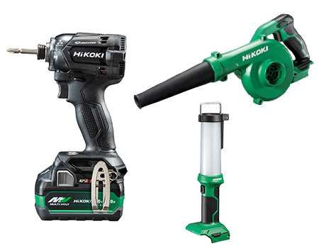 18Vインパクトドライバ+ブロア・ランタン セット