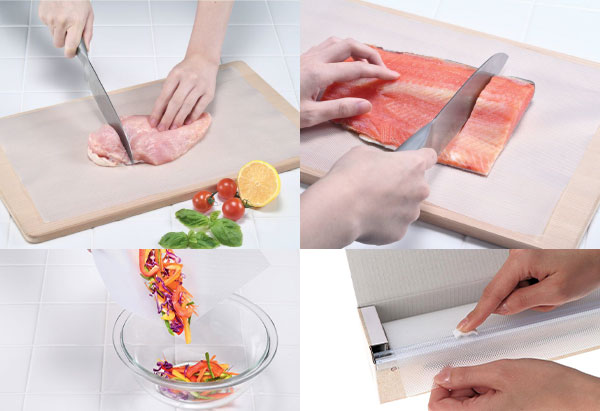 まな板の清掃が楽に アテーナライフ　まな板シート