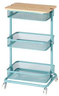 メッシュバスケットワゴン