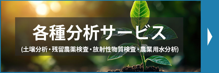 各種分析サービス