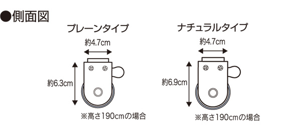調光も昇降もチェーン一本で操作可能！